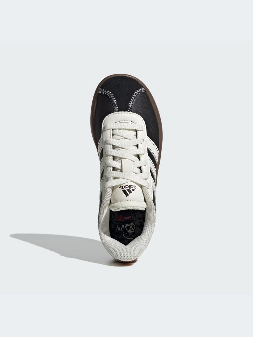 adidas Men’s Black and White Low-Top Sneakers